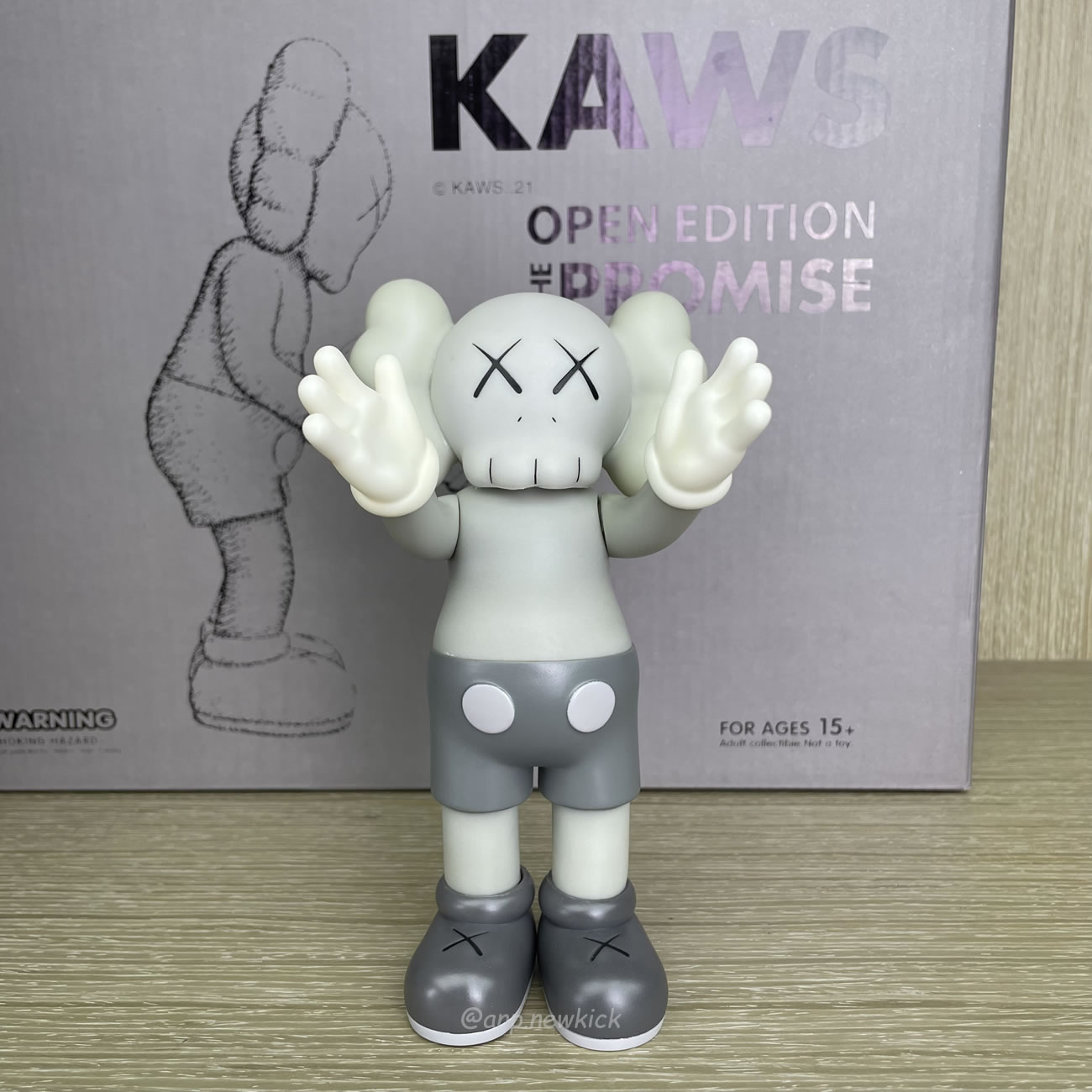 Kaws The Promise Grey Figure (5) - newkick.app